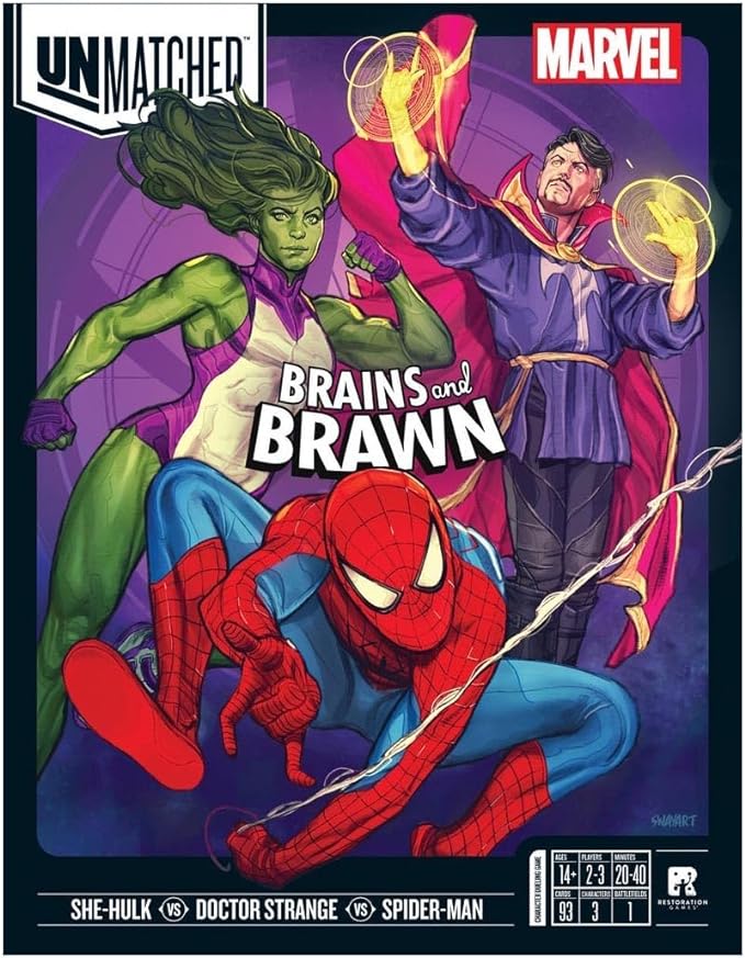 Unmatched: Marvel - Brains and Brawn