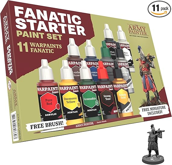 The Army Painter Warpaints Fanatic Starter Set
